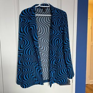 FOREVER 21 pattern blazer